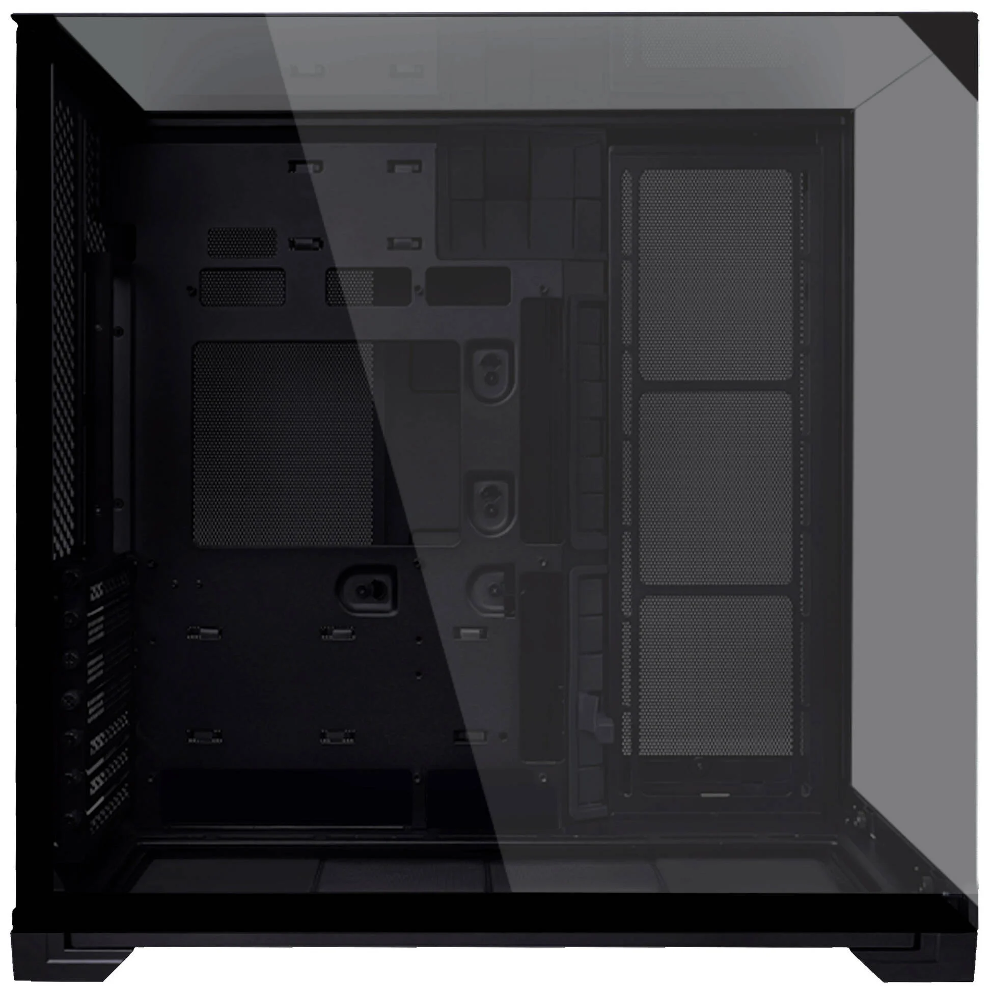 Lian Li O11 Vision Kompakt PC Kılıfı, Midi-Tower, E-ATX, Temperli Cam - siyah - Görsel 2