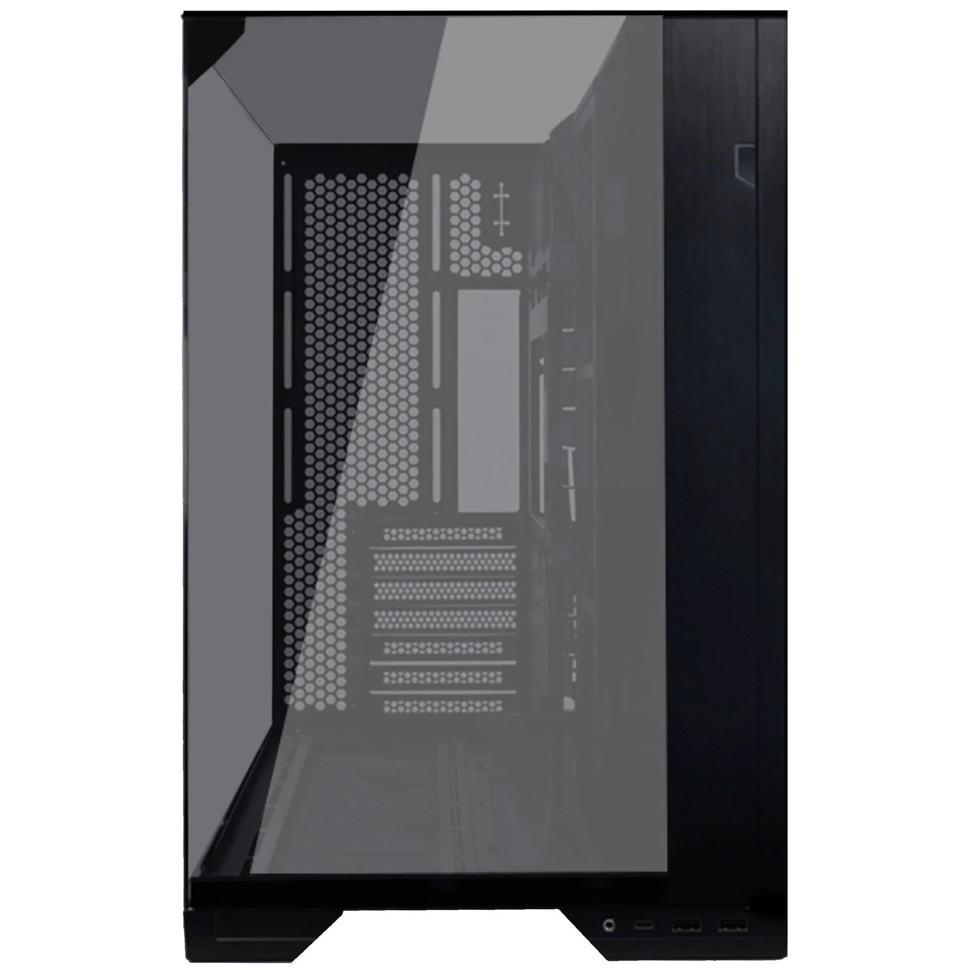 Lian Li O11 Vision Kompakt PC Kılıfı, Midi-Tower, E-ATX, Temperli Cam - siyah - Görsel 3