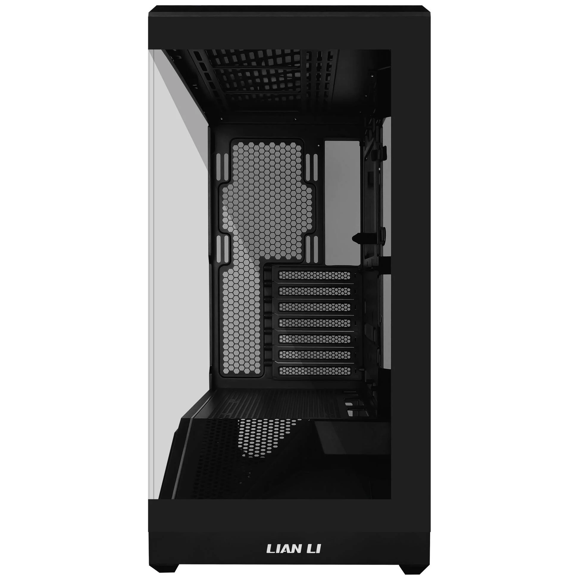 Lian Li Vector V100 PC Kasası, Midi-Tower, ATX, RGB, Temperli Cam - Siyah - Görsel 2