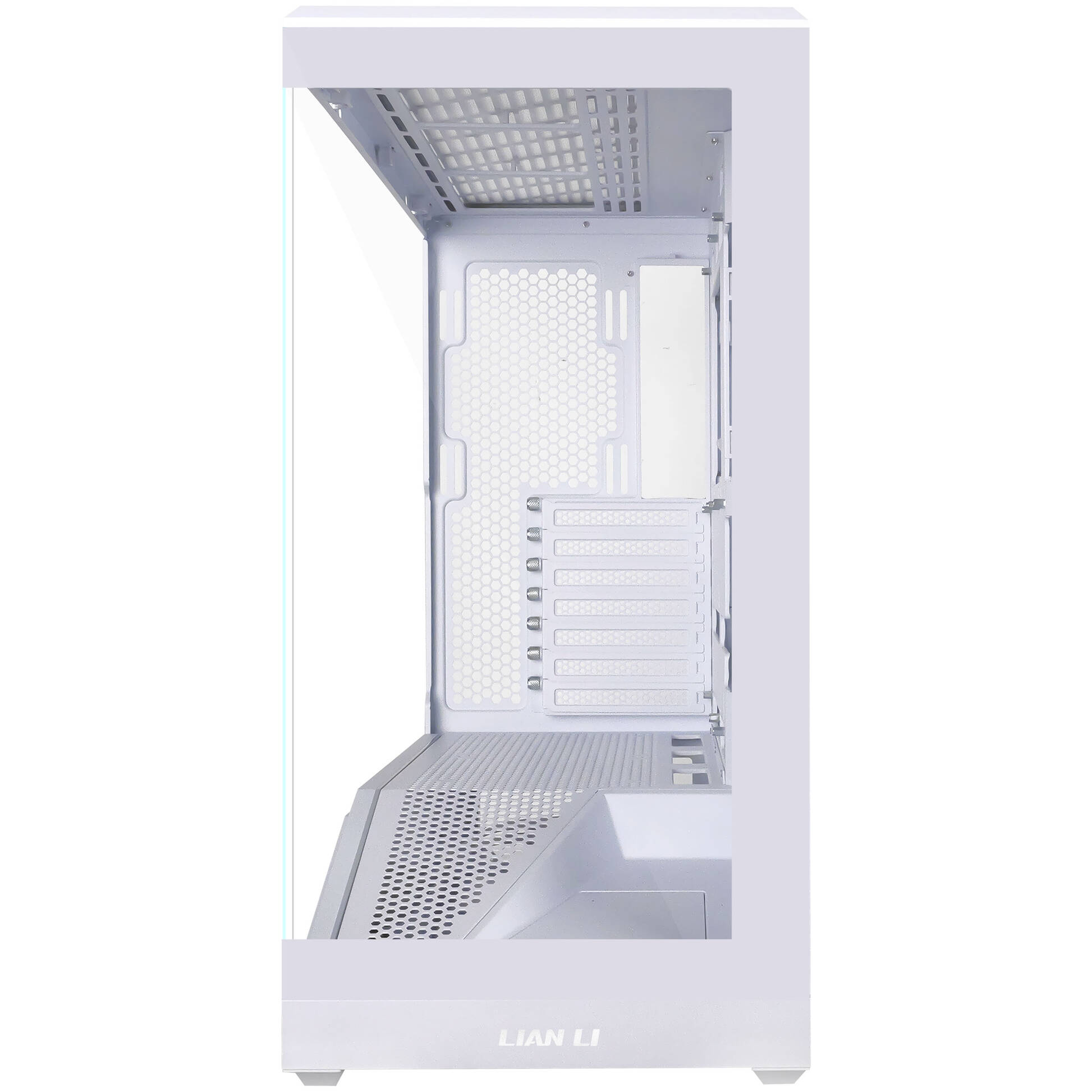 Lian Li Vector V100 PC Kasası, Midi-Tower, ATX, RGB, Temperli Cam - Beyaz - Görsel 4