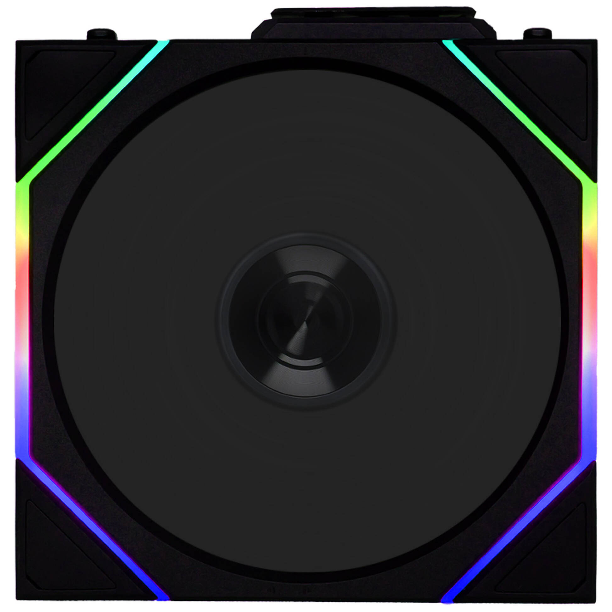 Lian Li UNI FAN TL Kablosuz Fan, ARGB, PWM - Ters Bıçak, 120mm, siyah - Görsel 2