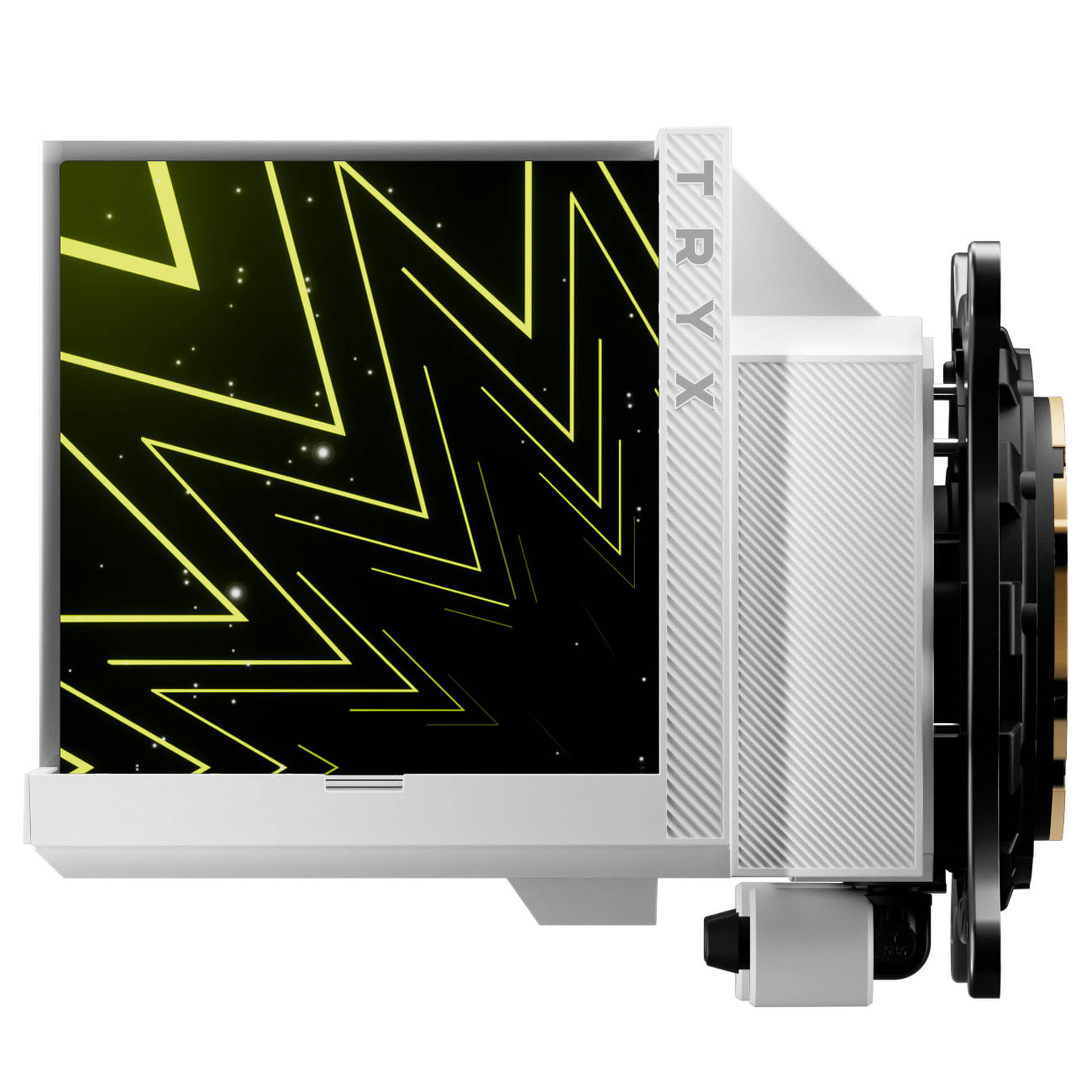 TRYX STAGE ARGB 360 AiO Su Soğutmalı, Çift IPS Ekranlı - 360mm, Beyaz - Görsel 4