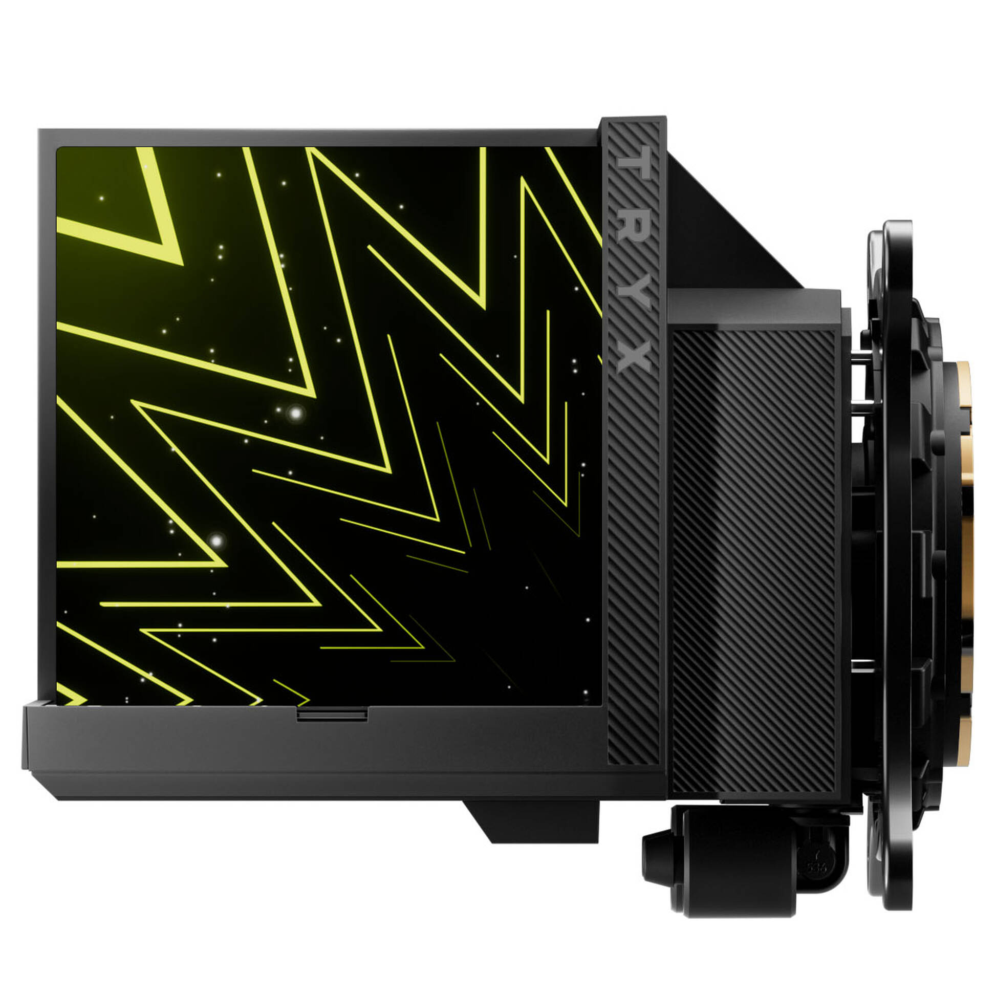 TRYX STAGE ARGB 360 AiO Su Soğutmalı, Çift IPS Ekranlı - 360mm, Siyah - Görsel 4