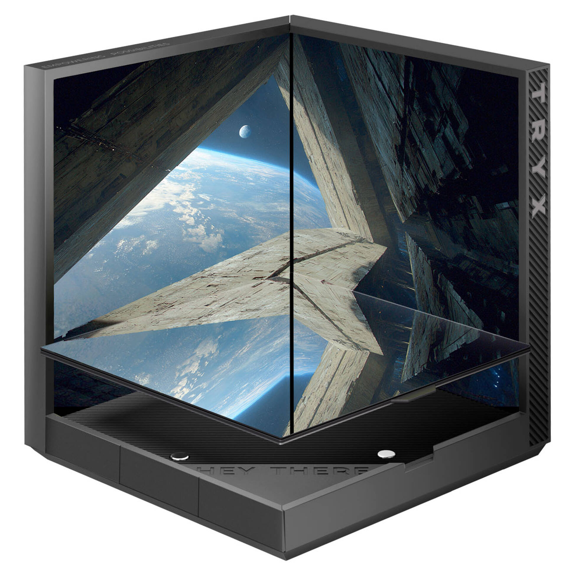 TRYX STAGE ARGB 360 AiO Su Soğutmalı, Çift IPS Ekranlı - 360mm, Siyah - Görsel 8